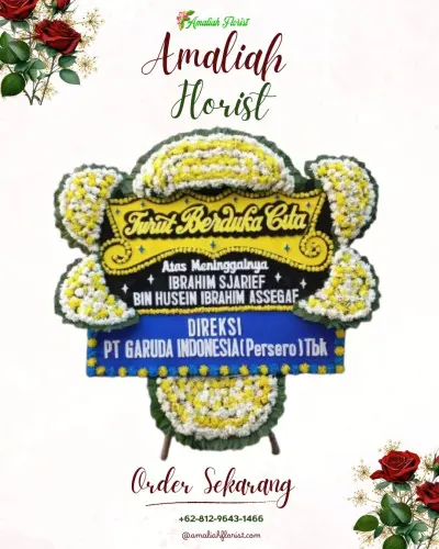 Papan Bunga Duka di Sugihan